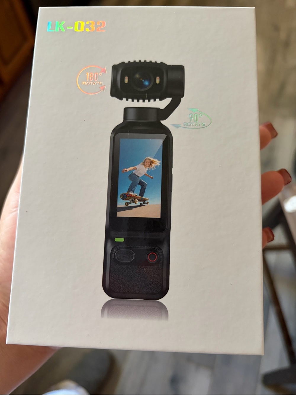 LK-032 Handheld Gimbal Camera - Black